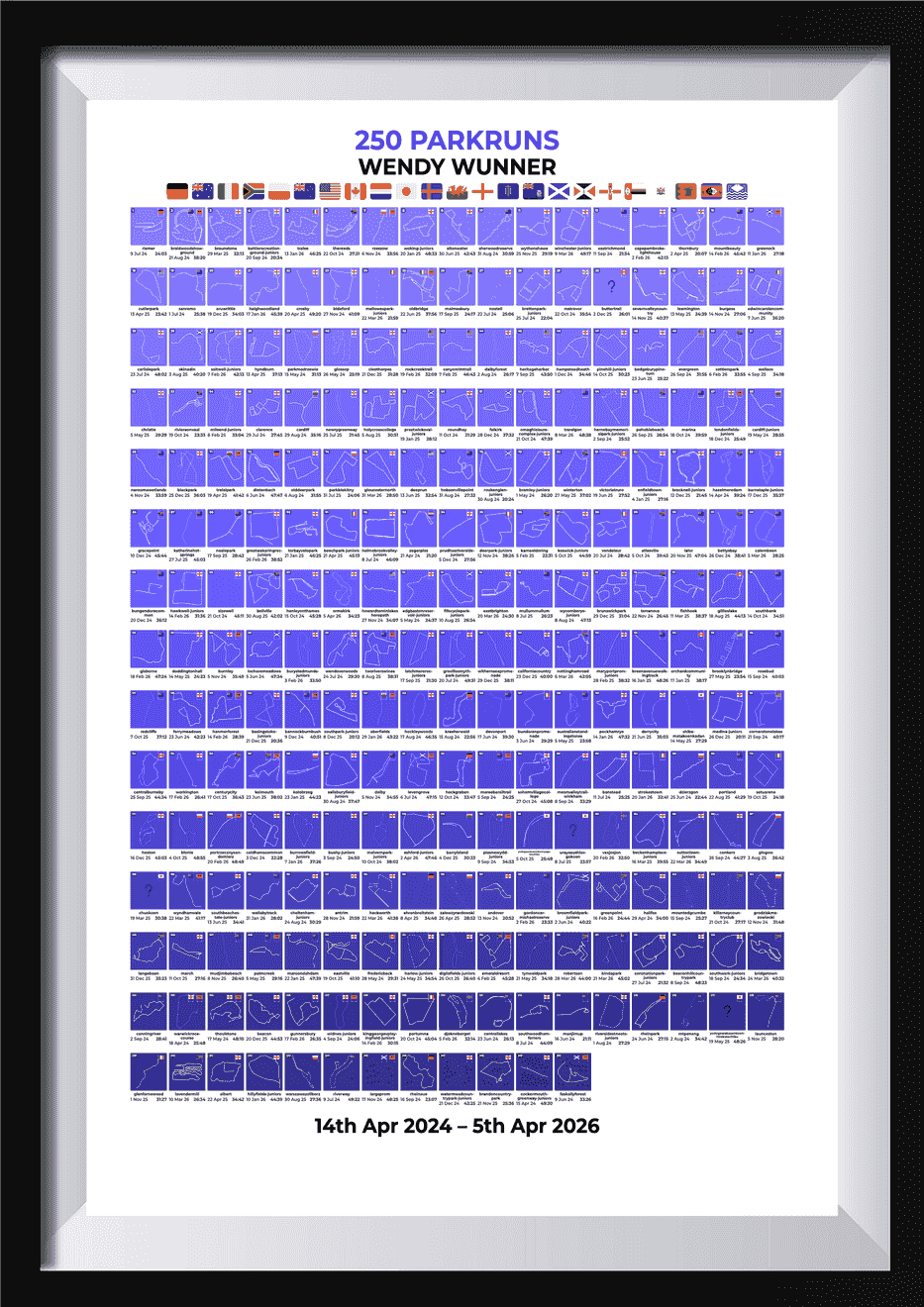 250 Runs Milestone Product