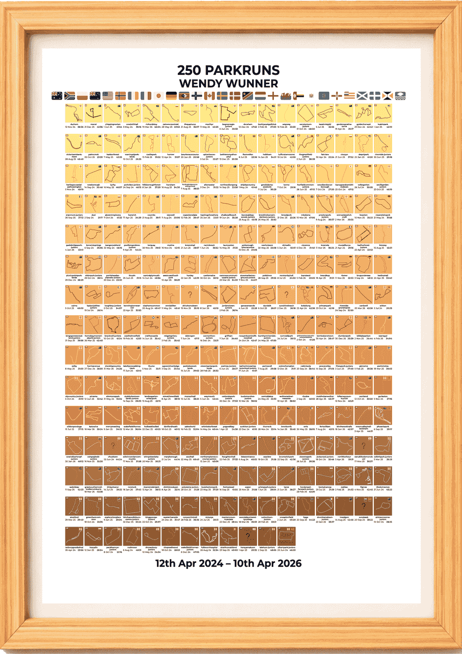 250 Runs Milestone Product